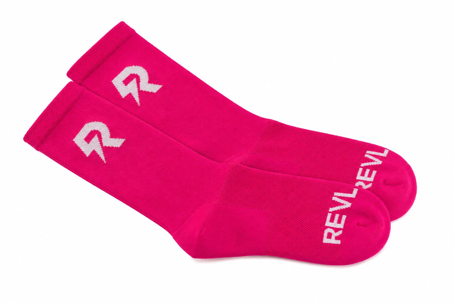 REVL Loopsokken - Donker roze