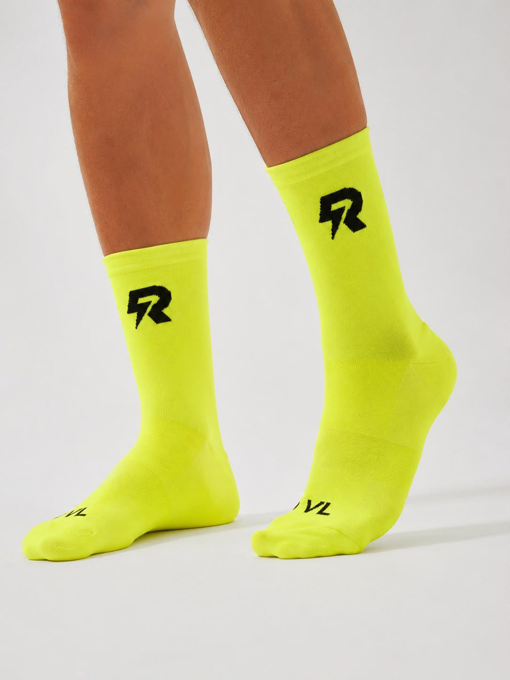 REVL Loopsokken - Fluo Geel